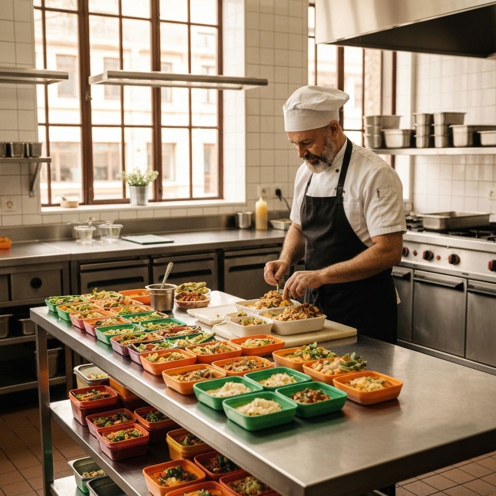Kitchen prep for quick commerce orders