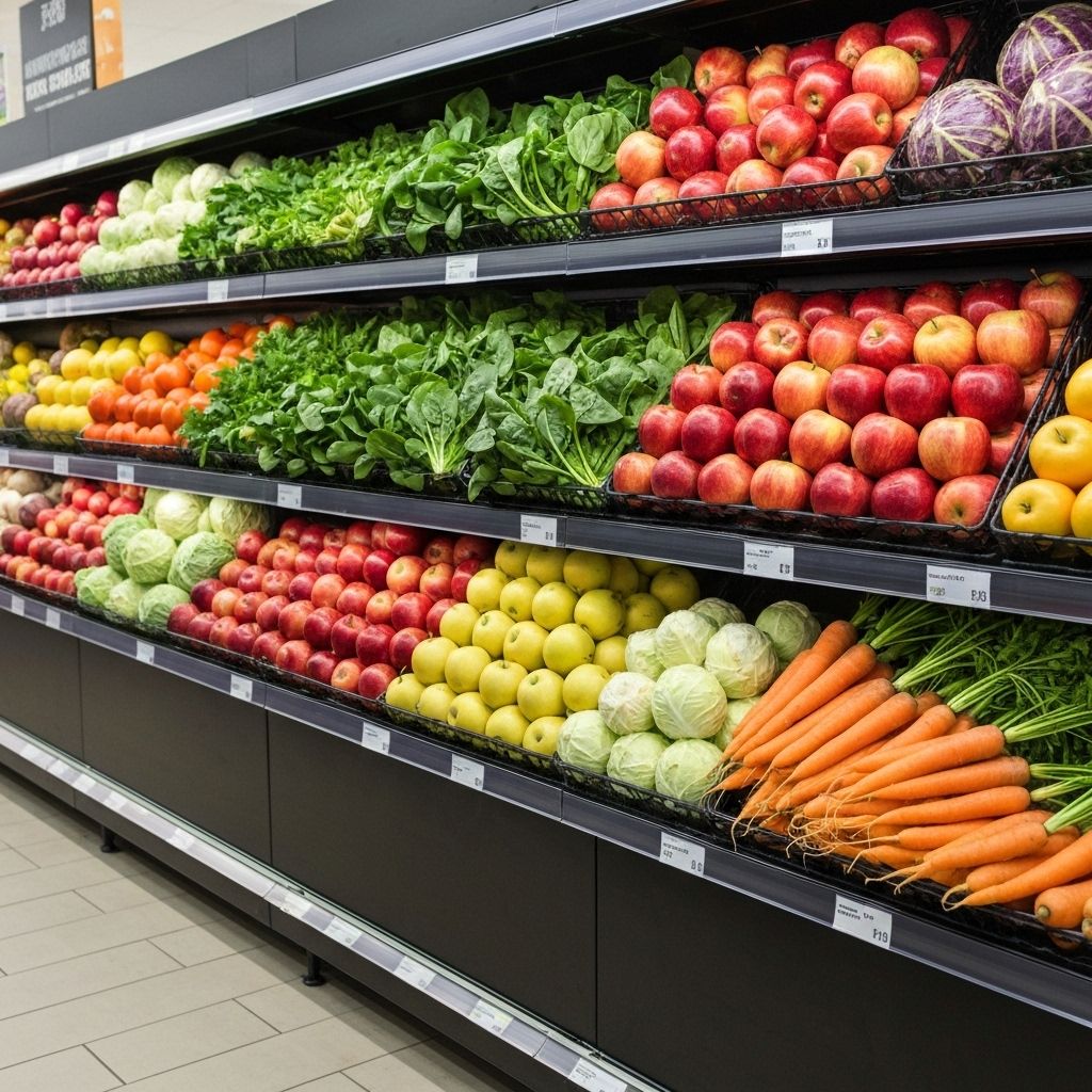 Bazar theme preview for groceries